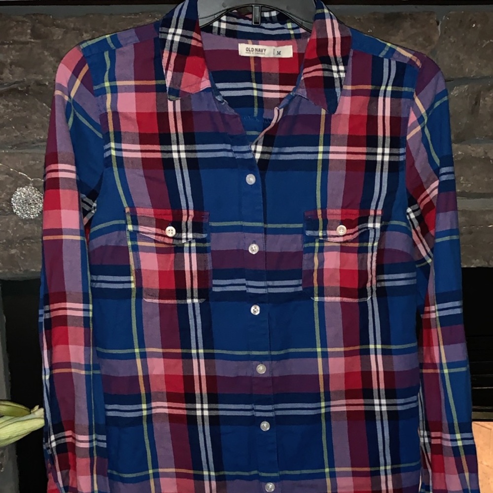 Blue flannel
